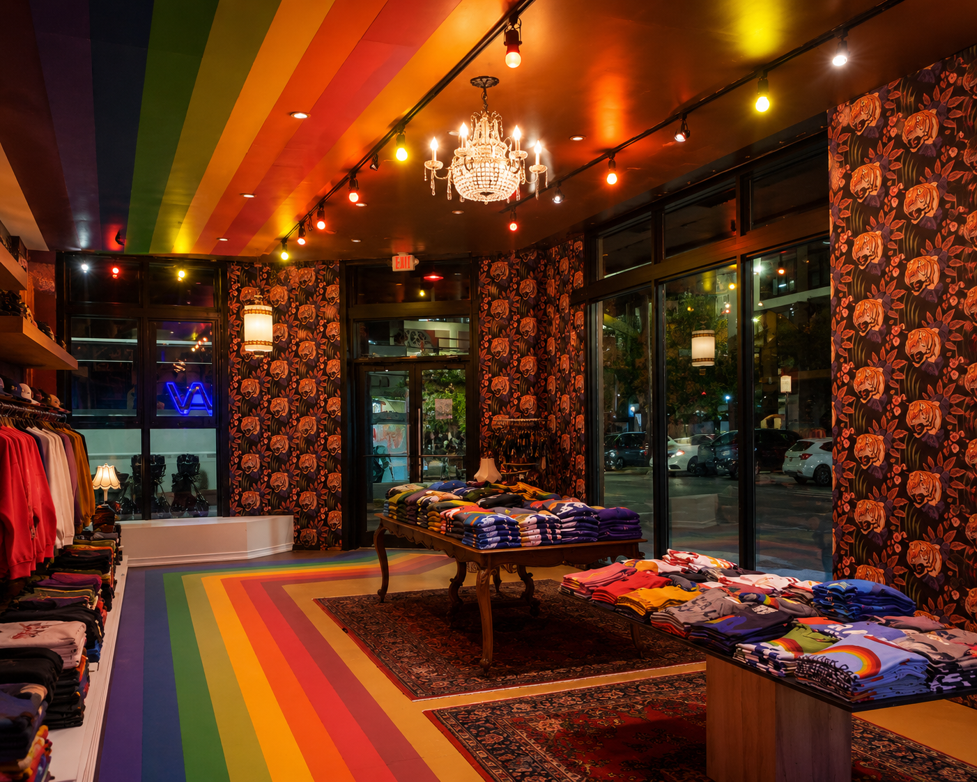 Statement Retail Interior, Downtown Miami, Florida